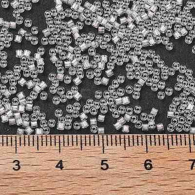 Transparent Inside Colours Glass Seed Beads SEED-H003-04A-1