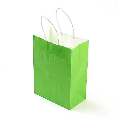 Pure Color Kraft Paper Bags LS-AJEW-G020-C-05-1