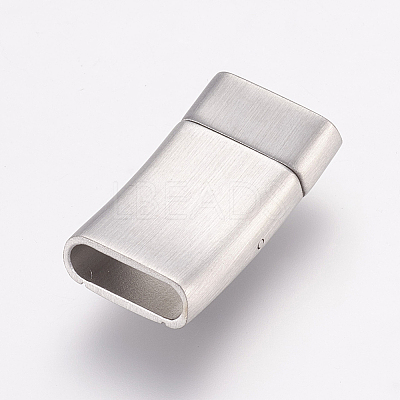 Tarnish Resistant 304 Stainless Steel Bayonet Clasps STAS-E144-058P-1