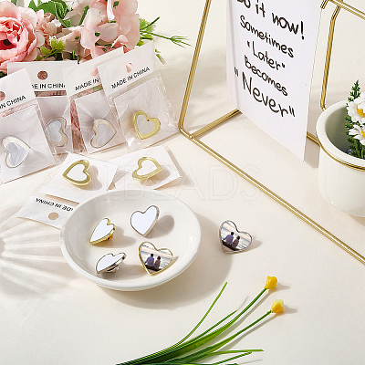 10 Sets Sublimation Blank Brooch Pins FIND-SP0004-08C-1
