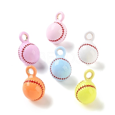 Alloy Enamel Pendants AL-CBAEAA8-08-1