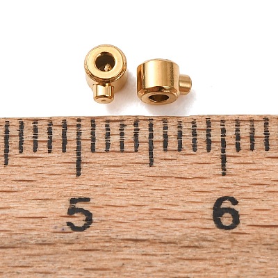 304 Stainless Steel Crimp Beads STAS-A151-04G-1
