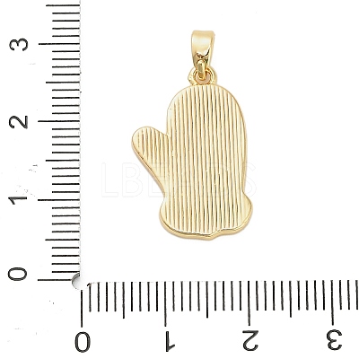 Brass Enamel Pendants KK-B158-01G-1