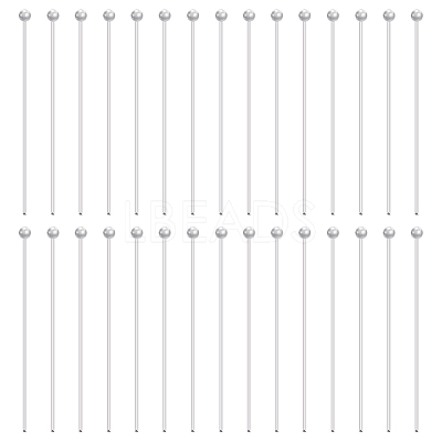925 Sterling Silver Ball Head Pins STER-BC0002-16B-1
