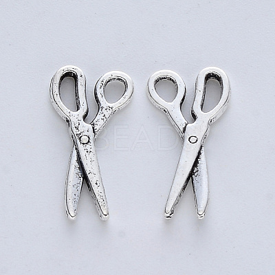 Tibetan Style Alloy Pendants X-TIBE-R316-007AS-RS-1