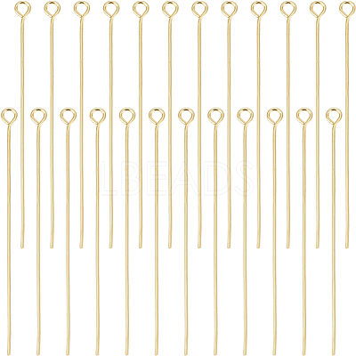 Brass Eye Pins KK-BBC0012-23A-1
