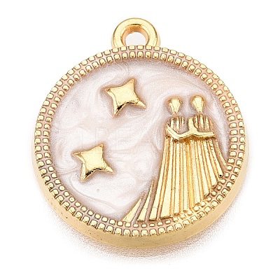 Alloy Enamel Pendants X1-ENAM-T021-03D-1