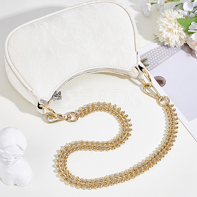 Zinc Alloy Wheat Bag Chains FIND-WH0436-48-1