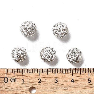 Pave Disco Ball Beads RB-A130-10mm-9-1