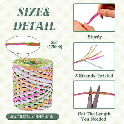 Raffia Twine Yarn OCOR-TAC0025-009B-1