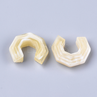 Acrylic Beads OACR-T008-08K-1
