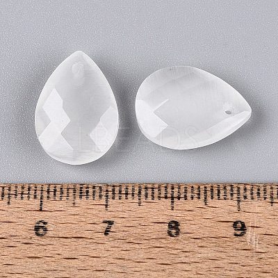 Cat Eye Pendants G-N362-13T-1