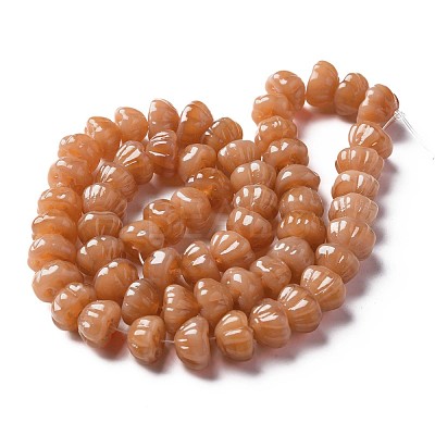 Autumn Theme Handmade Lampwork Beads Strands LAMP-T017-06C-1