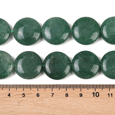 Natural Green Aventurine Beads Strands G375-27A-1