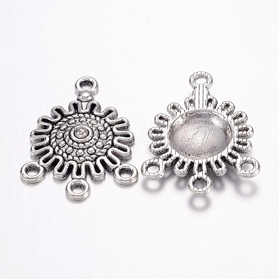 Tibetan Style Alloy Chandelier Components Links LS-LF0145Y-1