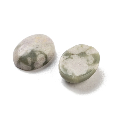 Natural Peace Jade Cabochons G-G145-01B-55-1
