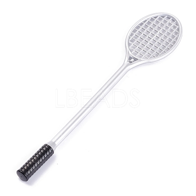 Racket Shape Plastic Diamond Painting Point Drill Pen AJEW-M028-01B-1