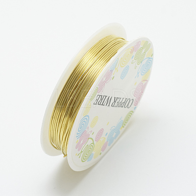 Round Copper Jewelry Wire CW0.3mm018-1