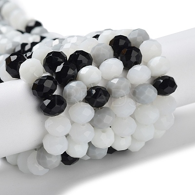 Glass Beads Strands EGLA-A034-M8mm-48-1