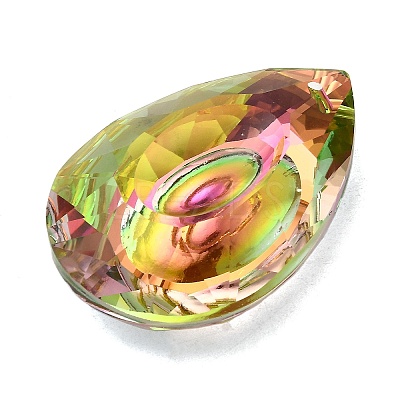Electroplated Glass Pendants LS-GLAA-G122-07C-1