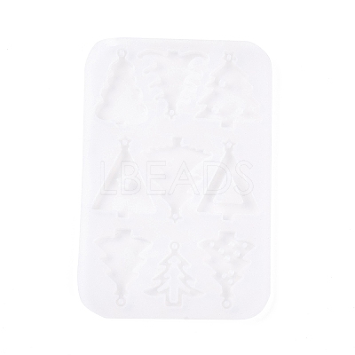 Christmas Pendants DIY Silicone Mold DIY-K073-19B-1