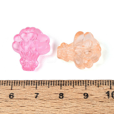 Transparent Acrylic Beads TACR-T029-26M-1