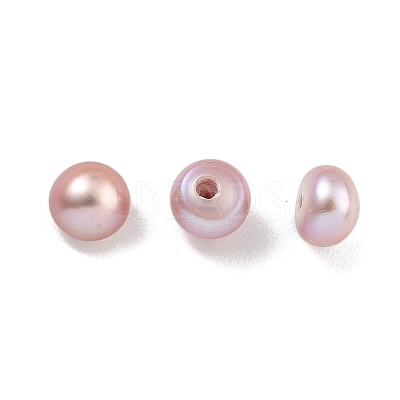 Grade 6A Natural Cultured Freshwater Pearl Beads LS-PEAR-N018-6A-4045C-1