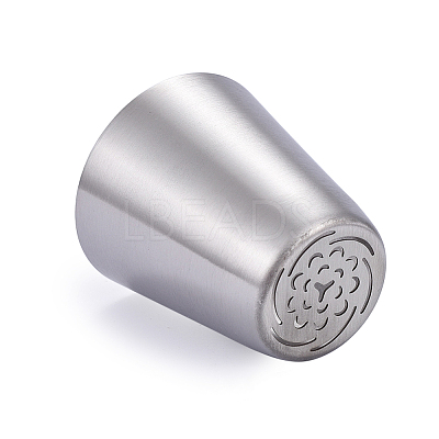 Non-Tarnish Vortex Stainless Steel Russian Piping Tips DIY-D036-17P-1