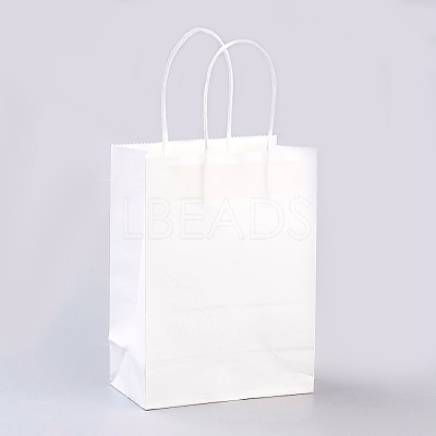 Pure Color Kraft Paper Bags LS-AJEW-G020-D-03-1