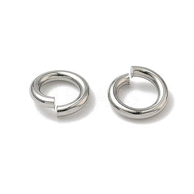 Tarnish Resistant 304 Stainless Steel Open Jump Rings STAS-R065-42-1