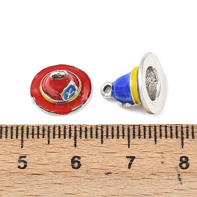 Alloy Enamel Charms FIND-Z106-04AS-1