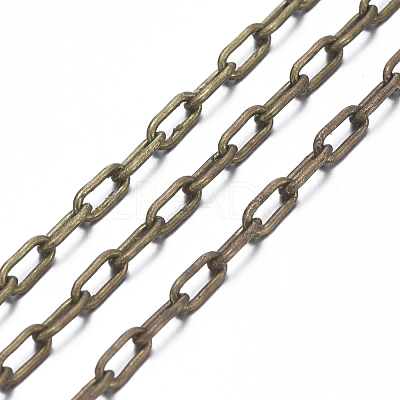 Brass Cable Chains CHC028Y-AB-1