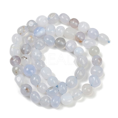 Nature Blue chalcedony Beads Strands G-D303-01-1