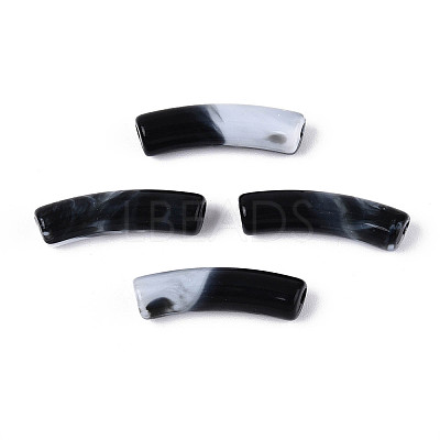 Two Tone Acrylic Beads MACR-ZX025-16-1