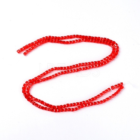 Synthetic Quartz Beads Strands G-WH0009-04-1
