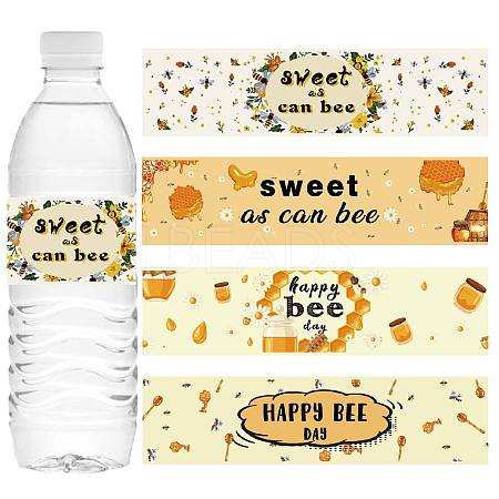 1 Bag Self-Adhesive Plastic Labels Stickers DIY-CN0002-09A-1