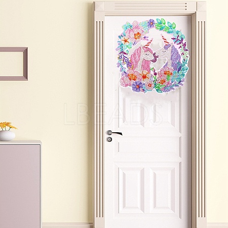 Wreath with Unicorn DIY Diamond Painting Kits PW-WG6FFC2-01-1