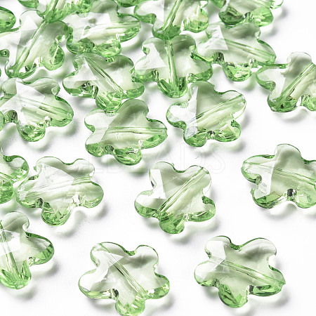 Transparent Acrylic Beads TACR-S154-32B-83-1