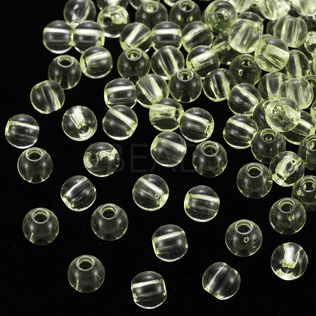 Transparent Acrylic Beads MACR-S370-A6mm-728-1