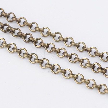 Iron Rolo Chains X-CH-S066-AB-FF-1