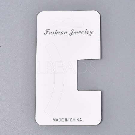 Cardboard Paper Jewelry Display Cards for Hair Clip Storage CDIS-N004-06-1