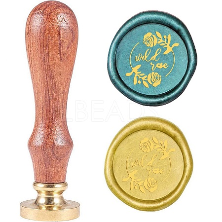 Wax Seal Stamp Set AJEW-WH0131-885-1