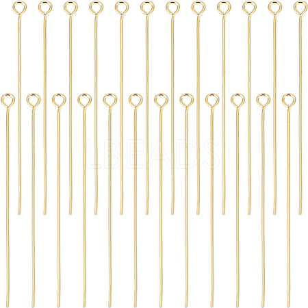 Brass Eye Pins KK-BBC0012-23A-1