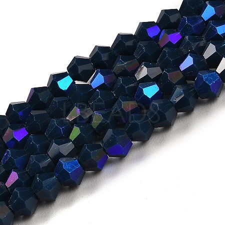 Opaque Solid Color Imitation Jade Glass Beads Strands LS-EGLA-A039-P4mm-L09-1