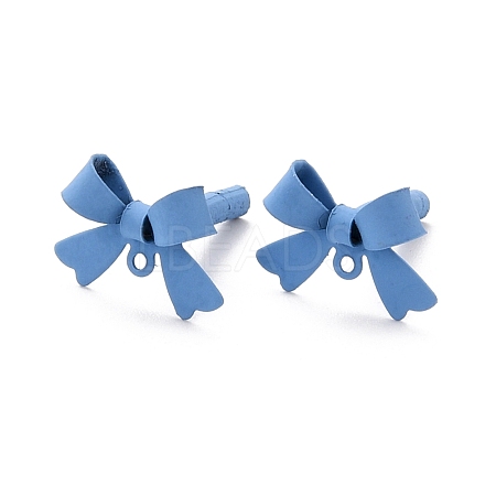 Alloy Stud Earring Findings EJEW-J102-08H-1
