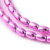 Electroplate Beads Strands EGLA-H104-02C-3