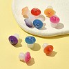 10Pcs Luminous Resin Mushroom Ornament RESI-FS0001-60A-4