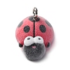 Flocky Animal Resin Pendants FIND-S001-03G-1