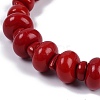 Bohemian and Exaggerated Resin Bib Necklace Sets NJEW-K384-09-4