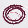 Natural Malaysia Jade Bead Strands X-G-A147-4mm-A09-2